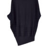 Curved Popover, Black, 100% Cashmere | Paychi Guh