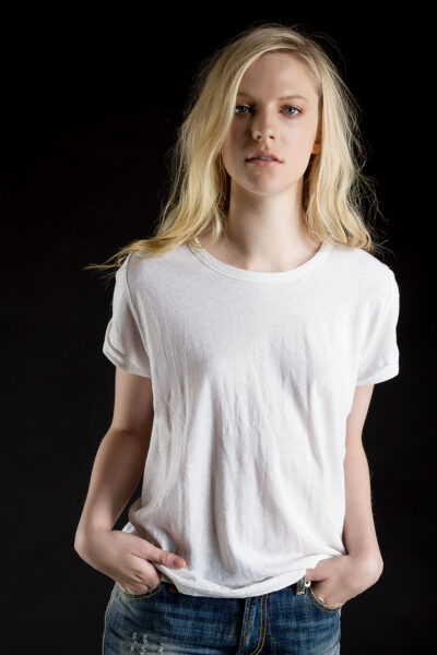 Baby Tee, White, 55% Linen 45% Cotton | Paychi Guh
