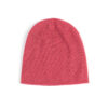 Paychi Guh | Slouchy Beanie, Coral, 100% Cashmere