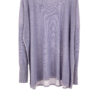 Paychi Guh | Two Tone Pullover, Purple Slate/Petal, 100% Worsted Mongolian Cashmere