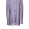 Paychi Guh | Two Tone Pullover, Purple Slate/Petal, 100% Worsted Mongolian Cashmere