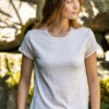 Paychi Guh | Baby Tee, Nude, 100% Worsted Mongolian Cashmere