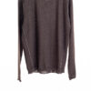 Paychi Guh | L/S Baby Tee, Espresso, 100% Worsted Cashmere