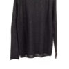 Paychi Guh | L/S Baby Tee, Black, 100% Fine Worsted Cashmere