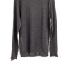 Paychi Guh | L/S Baby Tee, Charcoal, 100% Worsted Cashmere