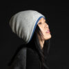 Paychi Guh | Slouchy Beanie, Snow Speckle, 100% Cashmere