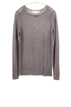 Paychi Guh | Printed Bateau, Thunder, 100% Worsted Cashmere