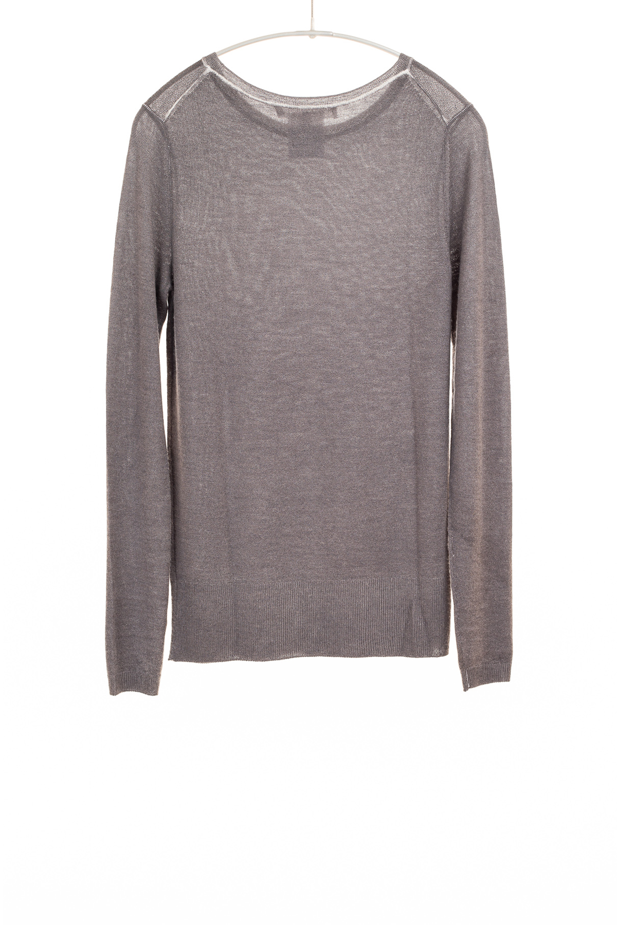 Paychi Guh | Printed Bateau, Thunder, 100% Worsted Cashmere Paychi Guh | Printed Bateau, Thunder, 100% Worsted Cashmere