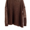 Paychi Guh | Dreamy Reversible Pullover, Americano Tonal, 100% Dreamy Cashmere