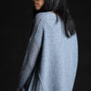 Paychi Guh | Dreamy Reversible Pullover, Atlantic Tonal, 100% Dreamy Cashmere