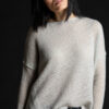 Paychi Guh | Dreamy Reversible Pullover, Mist Tonal, 100% Dreamy Cashmere