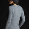 Paychi Guh | Cozy Luxe Crew, Husky Grey, 100% Baby Cashmere