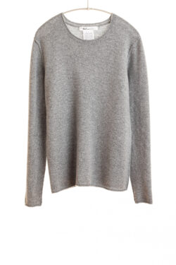 Paychi Guh | Cozy Luxe Crew, Husky Grey, 100% Baby Cashmere