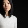 Paychi Guh | Cozy Luxe Crew, Snow Grey, 100% Baby Cashmere
