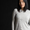 Paychi Guh | Cozy Luxe Crew, Snow Grey, 100% Baby Cashmere