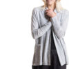 Paychi Guh | Open Cardigan, Pale H Grey, 100% Worsted Cashmere