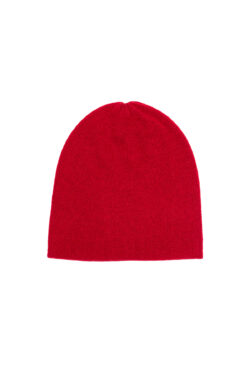 Paychi Guh | Slouchy Beanie, Red, 100% Cashmere
