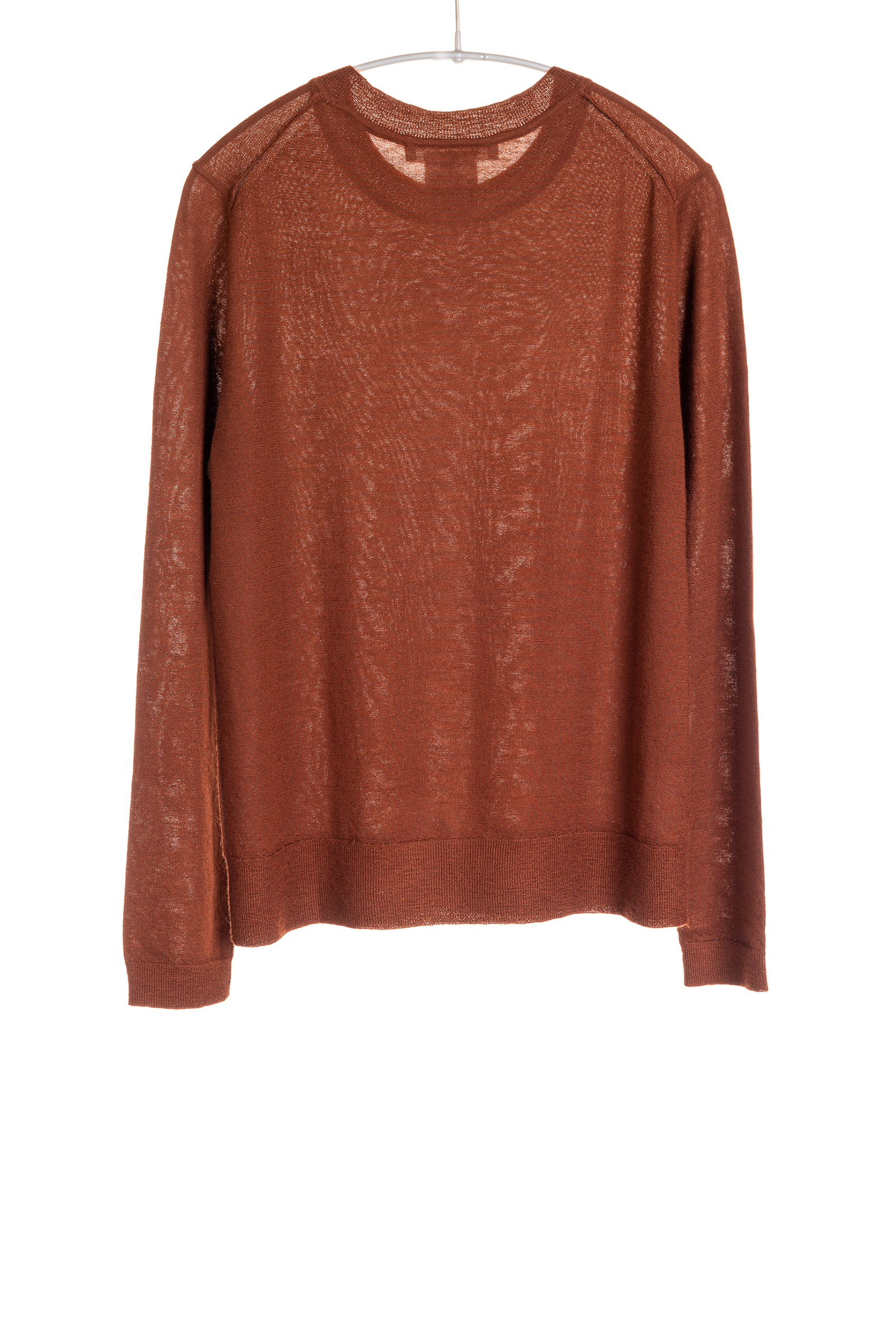 Paychi Guh | L/S Crew, Vicuna, 100% Worsted Mongolian Cashmere Paychi Guh | L/S Crew, Vicuna, 100% Worsted Mongolian Cashmere