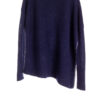 Paychi Guh | Paychi Guh | Asymmetrical Crew, Navy, 100% premium Mongolian cashmere