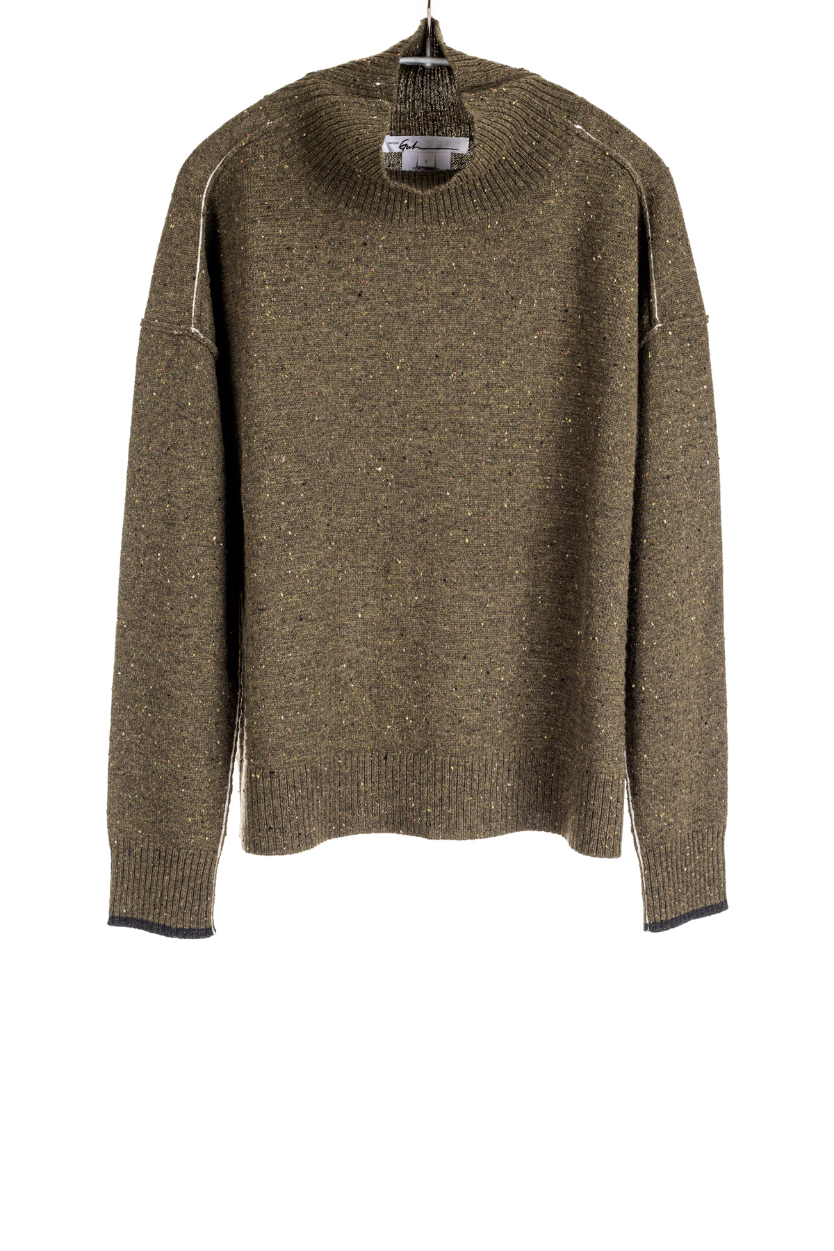 F354B_MockPullover_MossSpeckle_H1Front2