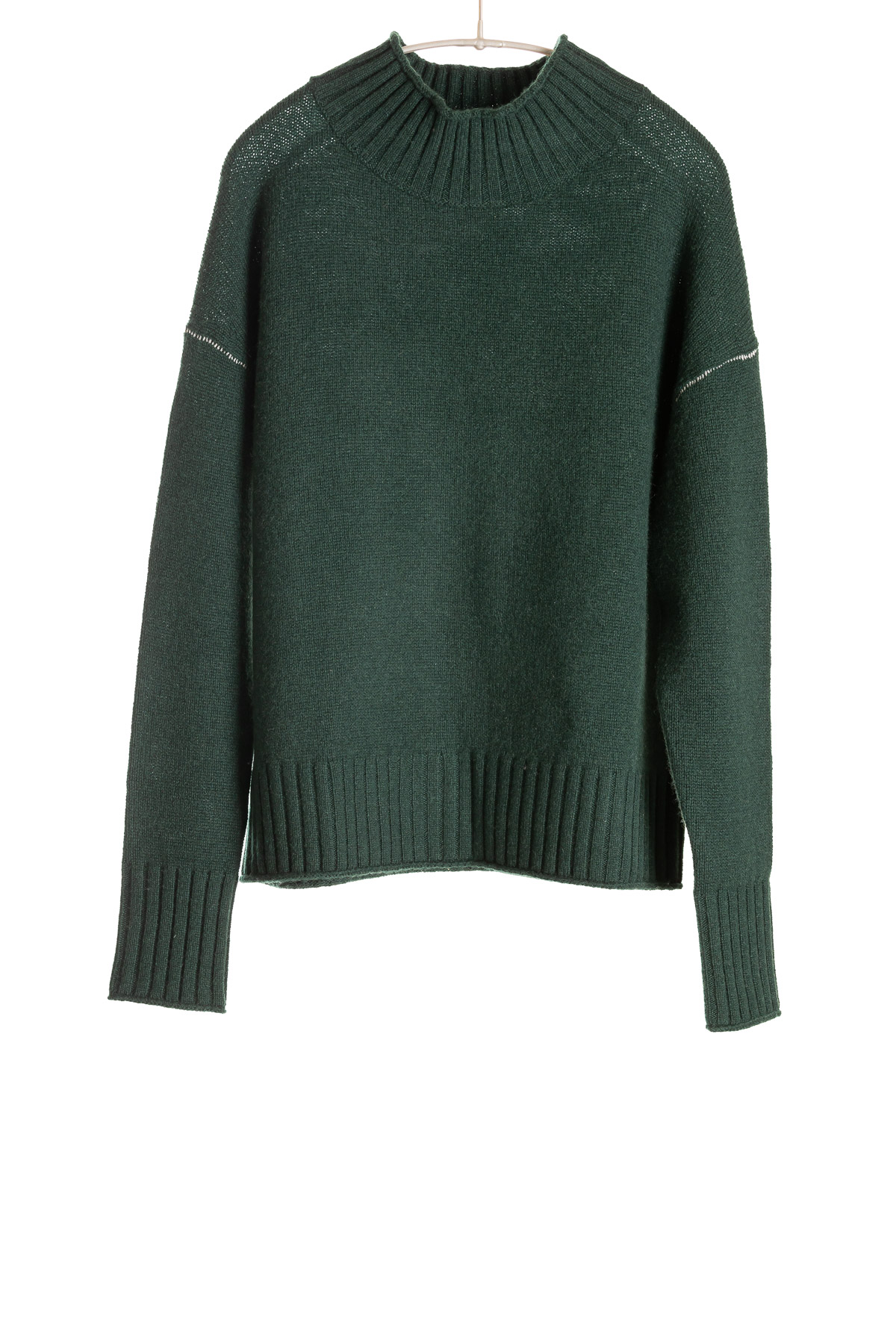 F457_RibNeckPullover_BottleGreen_H1Front