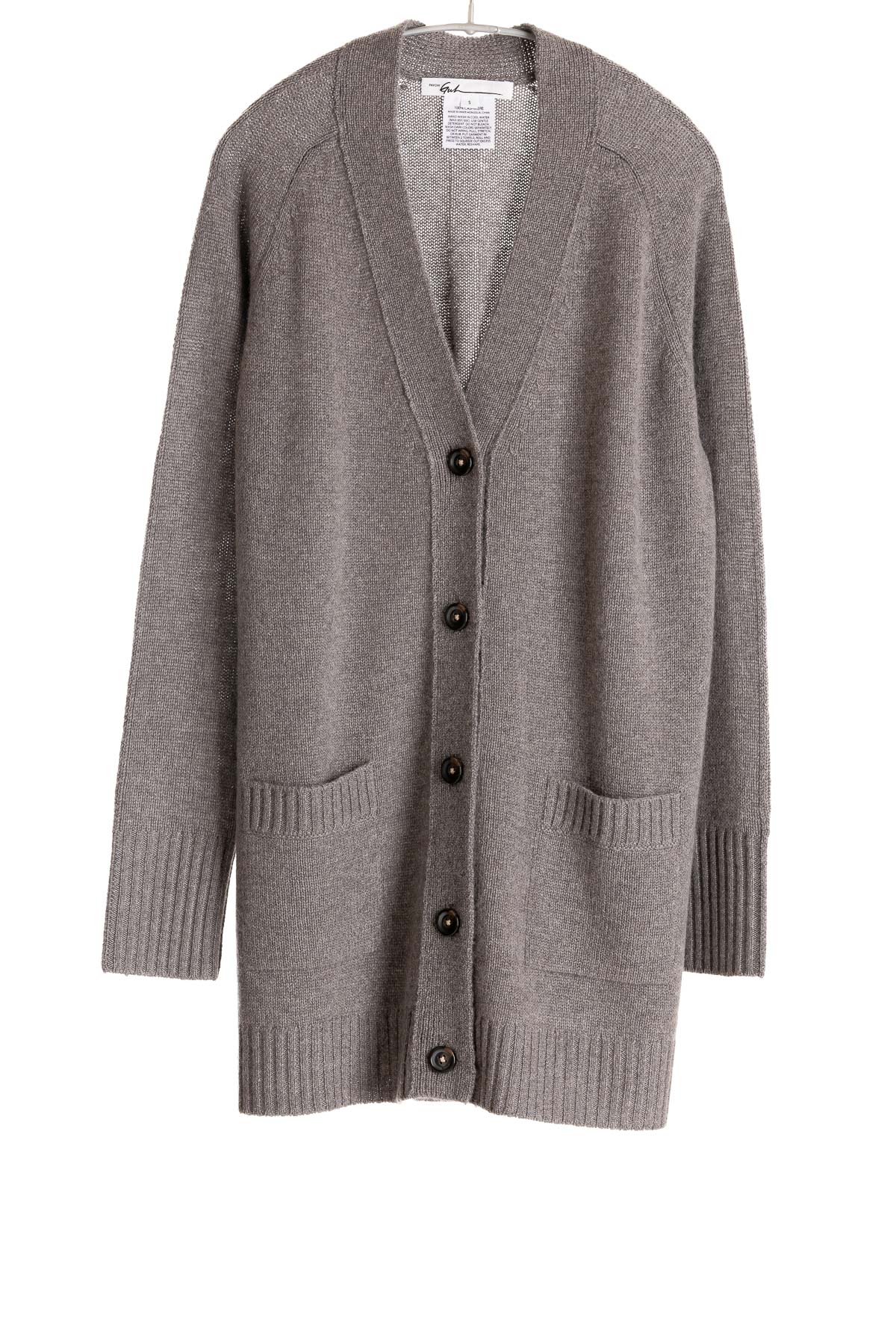 F474_LongVNeckCardigan_ElephantGrey_H1Front