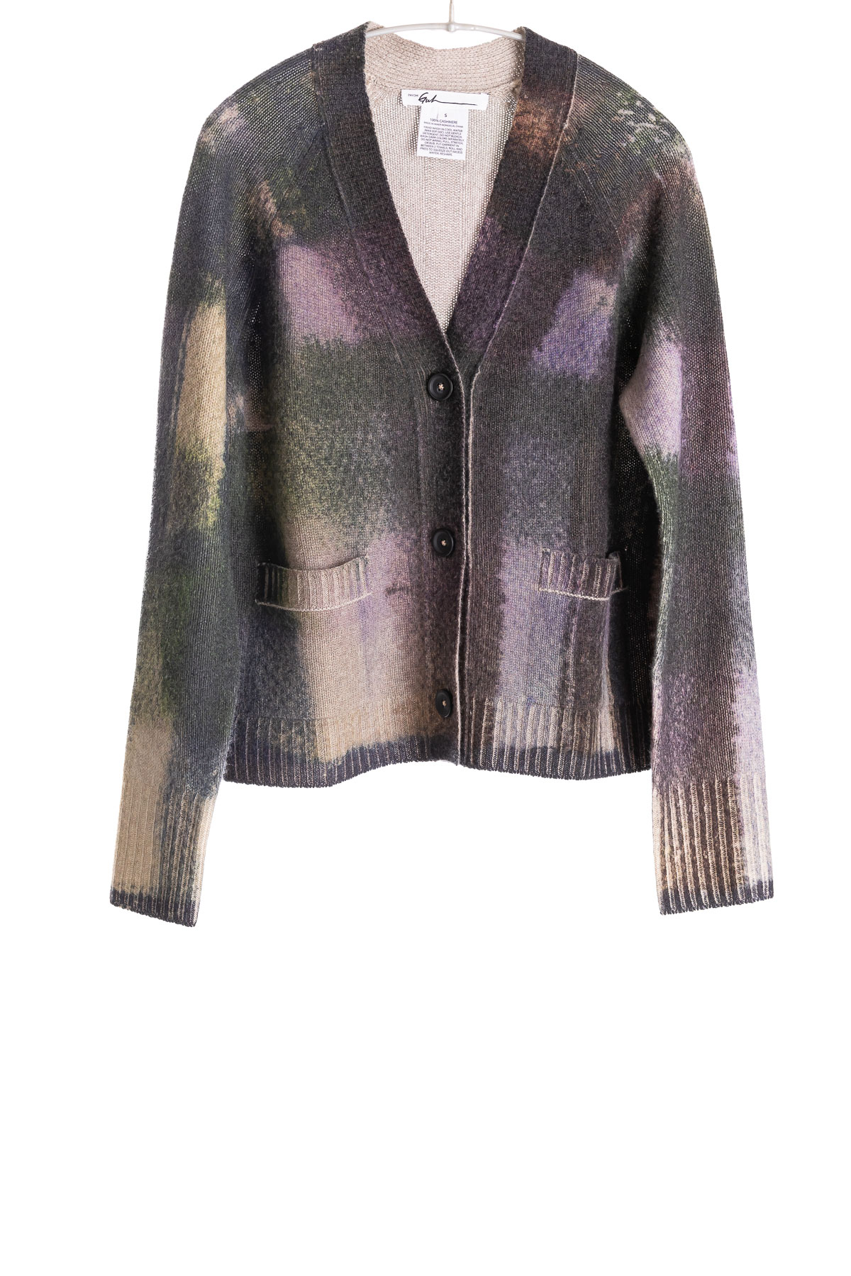 F488P_PaintedPlaidCardigan_Lilac_H1Front