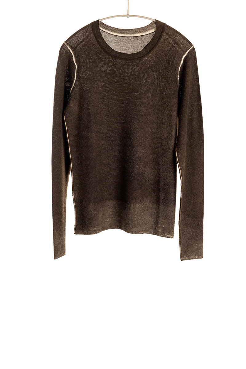 F331B_ReversiblePrintedCrew_BlackOlive_H1Front