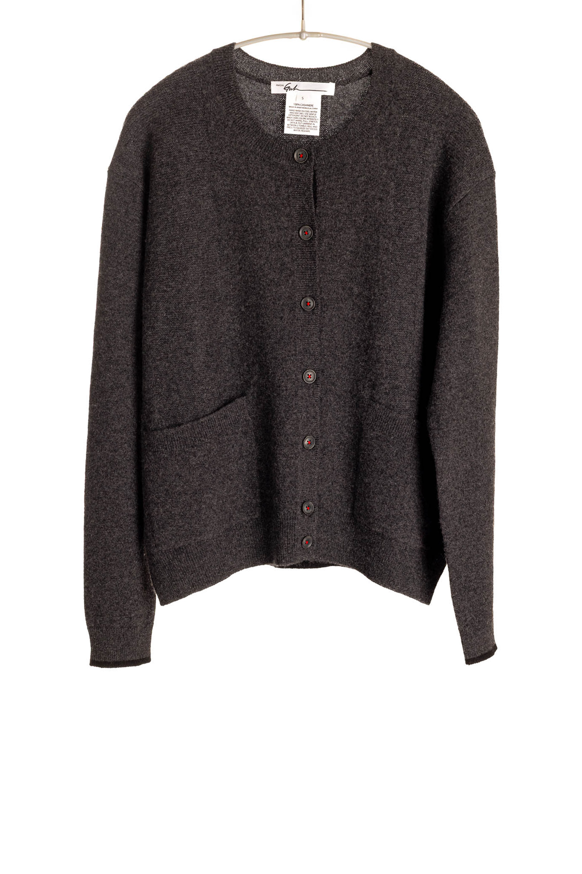 F491_ContrastCrewCardigan_CharcoalBlack_H1Front