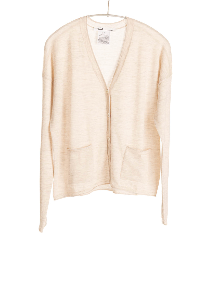 F499_LSVNeckCardigan_Beige_H1Front
