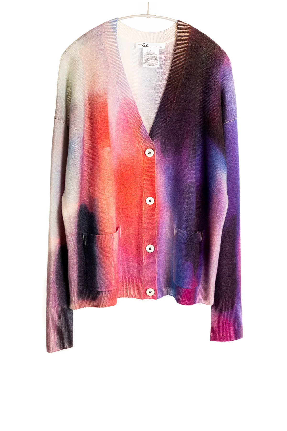 F500P_BrushPrintVNeckCardigan_RoseMulti_H1Front