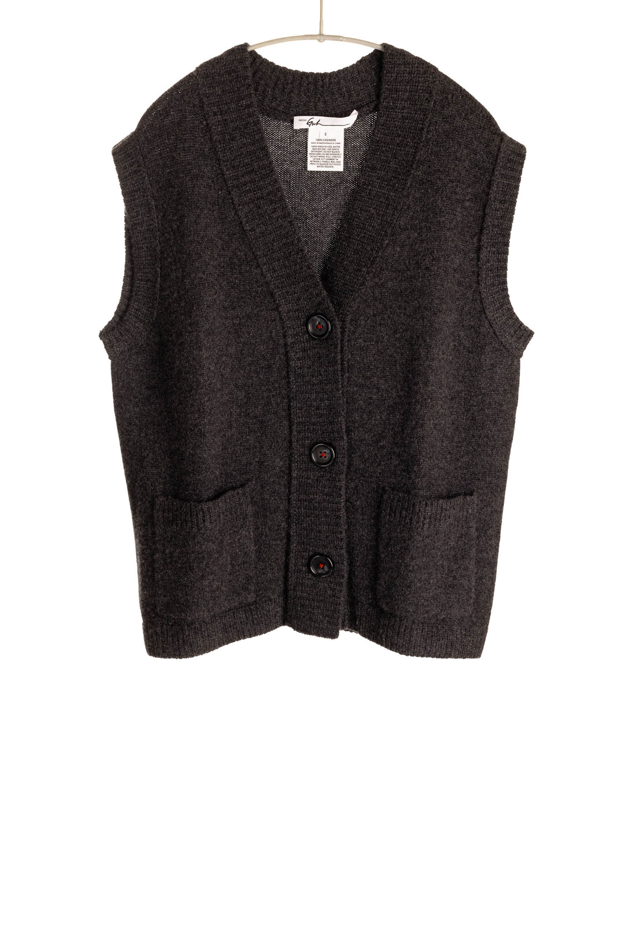 F506A_ThreeButtonVest_Charcoal_H1Front