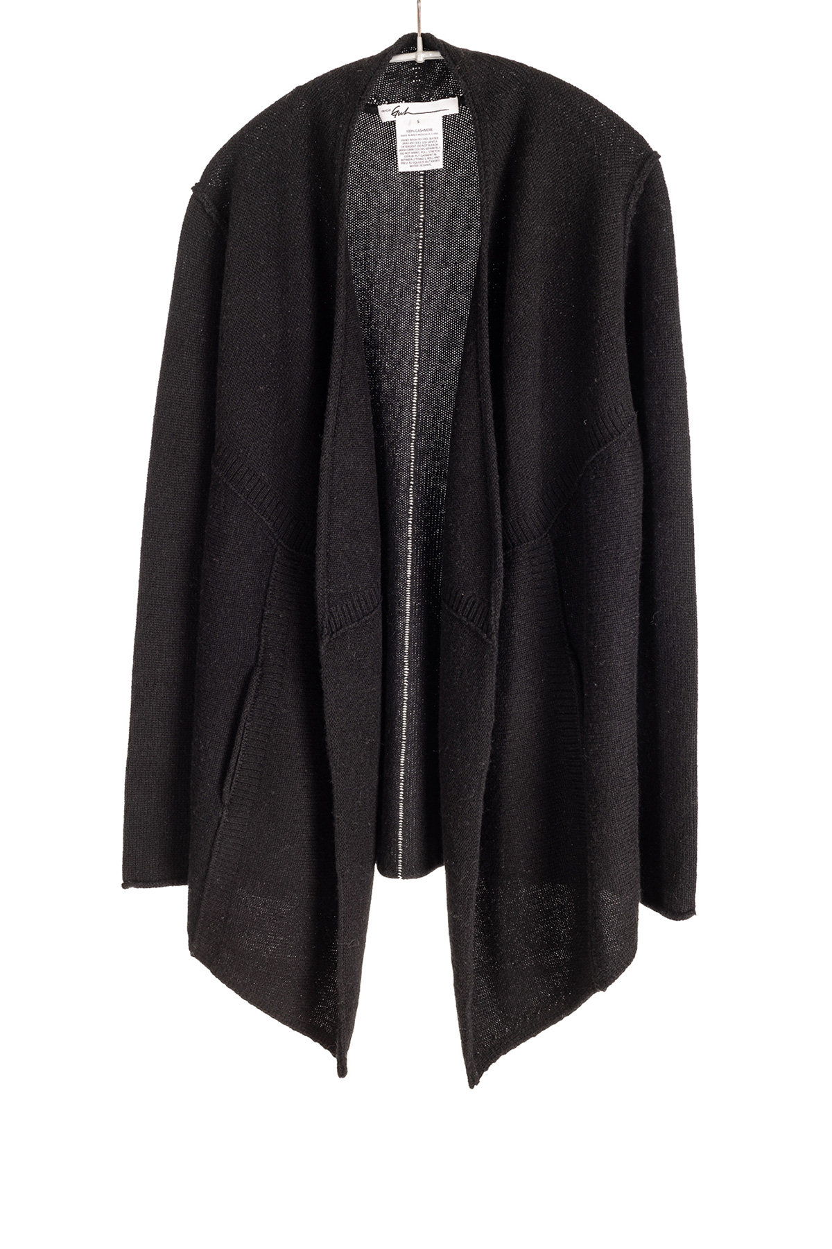 F419_DrapeCardigan_Black_H1Front