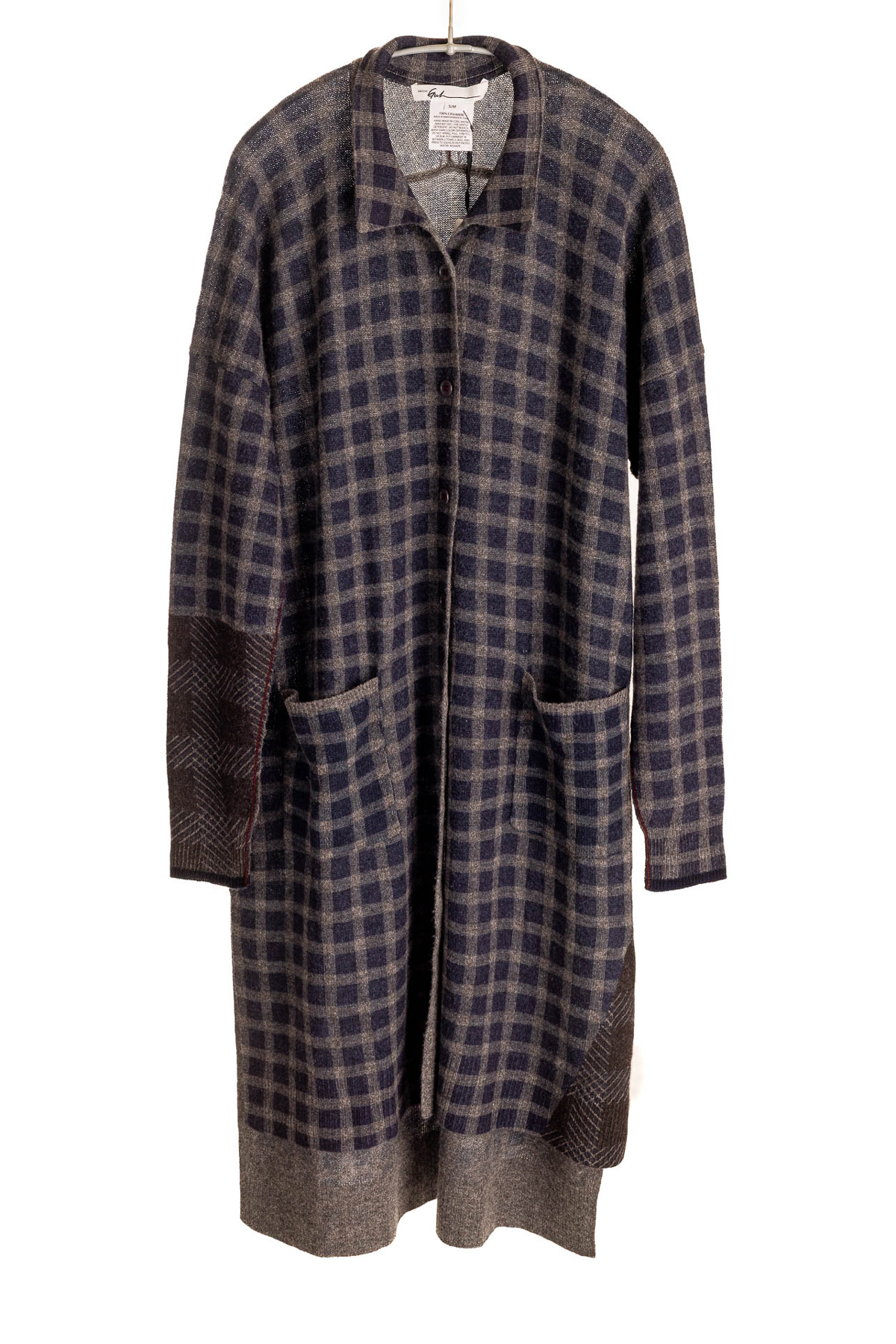 F433B_PrintedPlaidDuster_NavyThunder_H1Front