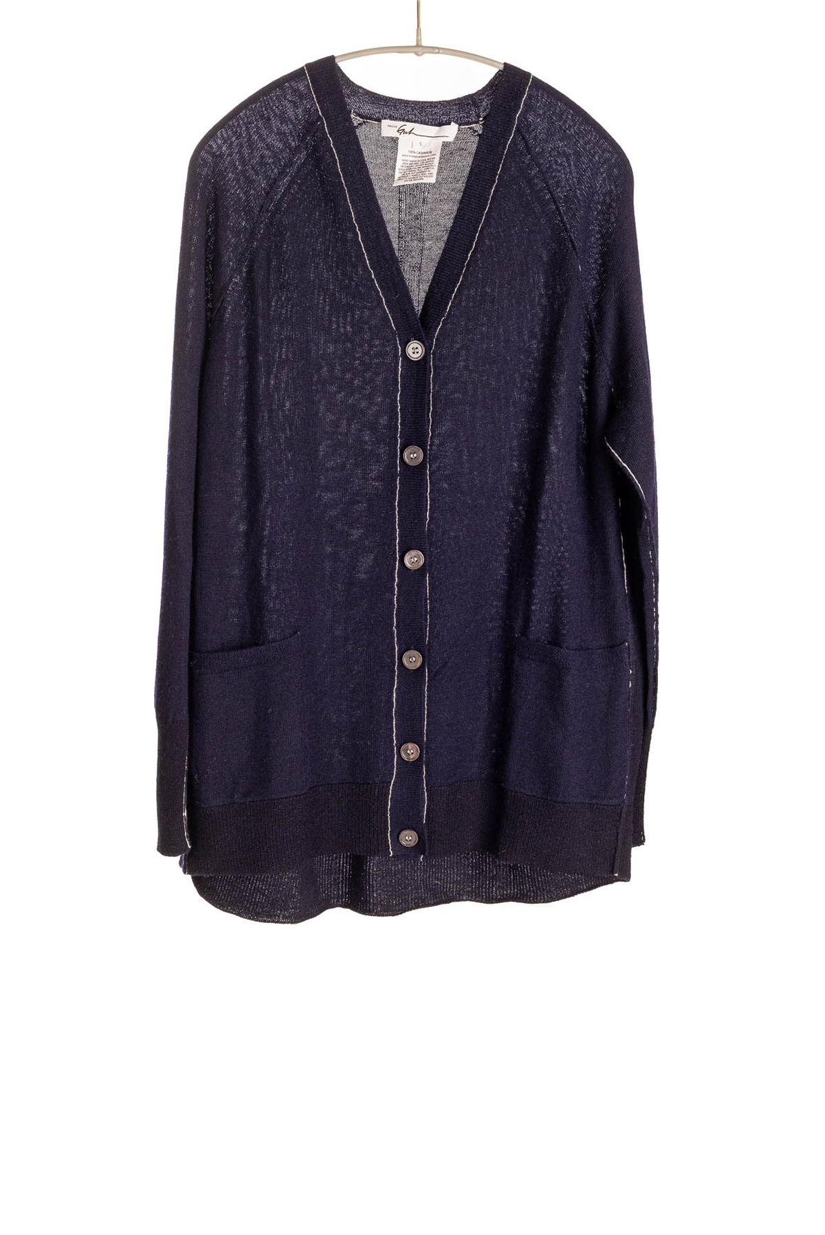 S396_ReglanVNeckCardigan_NavyBlack_H1Front